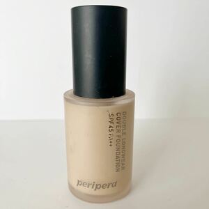 PERIPERA ペリペラ・ダブル ロングウェアー カバー ファンデーション 02 NATURAL BEIGE・35g・定価1540円