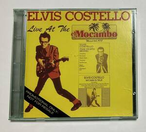 輸入盤　CD エルヴィス・コステロ　ライブ・アット　エル・モカンボ　洋楽　ELVIS COSTELLO LIVE AT EL MOCAMBO