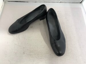 【COMFORT CLINIC】コンフォートクリニック　レディスパンプス　ブラック　レザー　25cmE　ヒール4cm　SY02-GZ8