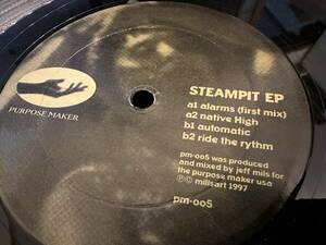 12”★Jeff Mills / Steampit EP / ミニマル！