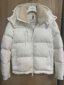 極美品 定価35万円MONCLER モンクレール TARENTAISE 完売 ダウン ジャケット メンズ 1 S M ロゴダウン ホワイト 国内正規品 