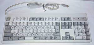 【中古】東プレ キーボード REALFORCE108UH-S 日本語配列 USB 有線接続 静音タイプ 静電容量無接点方式 昇華印刷 ALL45g荷