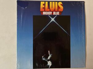 ELVIS PRESLEY MOODY BLUE RCA VICTOR AFL-2428 STEREO ブルーレコード 検ロックンロール　ロカビリー　エルビスプレスリー