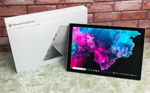 1円～ ●Microsoft Surface Pro 6 / Core i5 8350U (1.70GHz) / メモリ 8GB / NVMe SSD 256GB / 12.3型 (2736×1824) / Win10 Pro 64bit