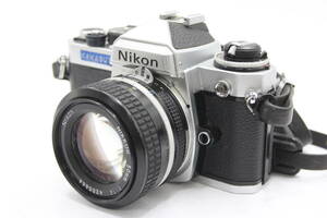 Y1602 ニコン Nikon FE Nikkor AI 50mm F1.4 フィルムカメラ ボディレンズセット ジャンク