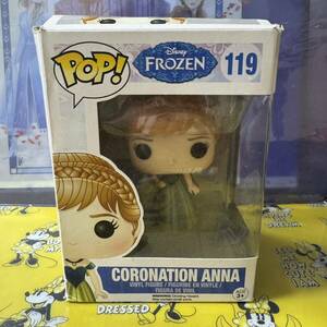 Funko Pop! Disney Frozen Coronation Anna #119 ファンコポップ ディズニー アナと雪の女王 戴冠式 アナ フィギュア