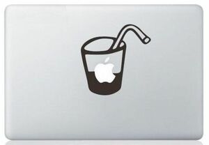 MacBook ステッカー シール Drink Cup