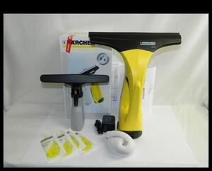 動作品 美品 KARCHER ケルヒャー 窓用バキュウムクリーナー WV50プラス 充電式 窓用クリーナー リサイクルマート半田店