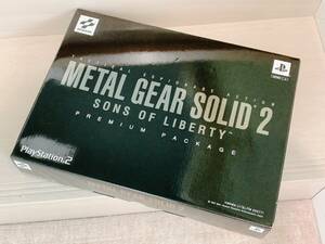 1円～　未使用 完品 超レア メタルギアソリッド2 プレミアムパッケージ METAL GEAR SOLID 2 PS2 