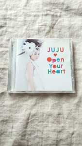 JUJU Open Your Heart ～素顔のままで～ 中古 CD 送料180円～