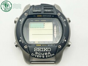 2406601612　◇ SEIKO セイコー SCUBA DIBER’S 200m スキューバ ダイバーズ M796-5A10 フェイスのみ デジタル メンズ QZ 腕時計 中古