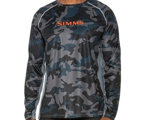 SIMMSシムス　Solar　Flex - UPF 50+, Long Sleeve　USM　Camo★即決★　