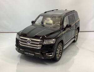 トヨタ ランドクルーザー ブラック LC300 SUV 1/18 TOYOTA ランクル 送料無料