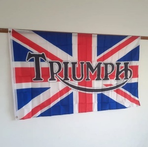 トライアンフ　TRIUMPH 旗　フラッグ　約150×90cm