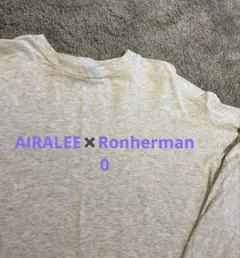 【AIRALEE✖️Ronherman】ロングTシャツ