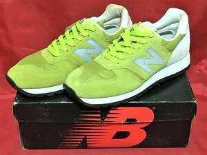 ★☆90s!希少レア!!New Balance W460 LM EE 7.5 24.5cm レモン ニューバランス 黄色 緑 シルバー NB ビンテージ デッド 195☆★