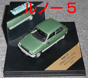 V98137 1/43 ルノー5 GTL セダン グリーンメタ 1976 RENAULT SEDAN ALPINE