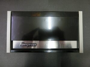 未使用品 スナップオン SNAP-ON マイクロトップチェスト 黒 micro Top Chest ミニチュア 工具箱 小物入 KMC923APB 管理No.40119