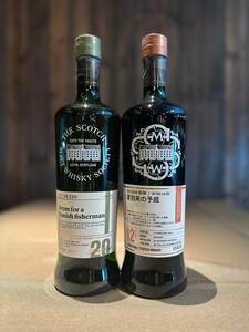 2本セット　SMWS Benrinnesベンリネス 12年　36.181 　Laphroaigラフロイグ 20年　29.220　カスクストレングス ノンチルフィルタード