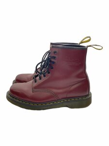 Dr.Martens◆8ホールブーツ/UK9/チェリーレッド/レザー/レースアップブーツ/ドクターマーチン