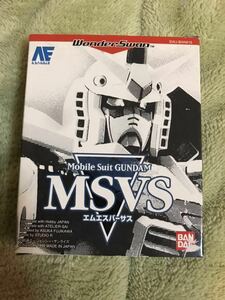 新品未使用 ワンダースワン 機動戦士ガンダム エムエスバーサス ソフト