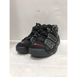 【NIKE】 AIR MORE UPTEMPO 96 ナイキ 27.5cm BLK DJ4633-010 スニーカー ts202403