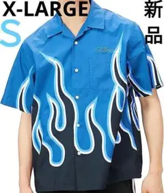 X-LARGE シャツ ブルー 夏 メンズ 新品 エクストララージ 青 サマー