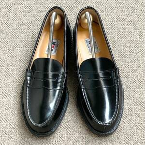 DEADSTOCK VAN JAC SHOES コインローファー BLACK 25.0㎝ 日本製 本革 / デッドストック ヴィンテージ VAN REGAL VAN ラスト