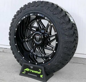 20x12J 70ランクル 80ランクル AMERICAN TRUXX AT165 20インチマッドタイヤホイール ATTURO TRAIL BLADE MT 285/50R20 33x12.50R20