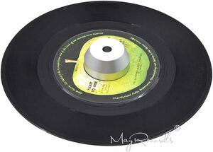 銀 MayRecords 7インチEPレコード用アダプター アクセサリー 45回転 51g (銀)