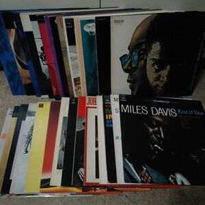 美盤多数 30枚 JAZZ LP 国内盤レコード MILES DAVIS/JOHN COLTRANE/BILL EVANS 他 レコード LP JAZZ ジャズ