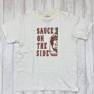 スタンダードカリフォルニア Tシャツ M Sauce On The Side 白/ホワイト