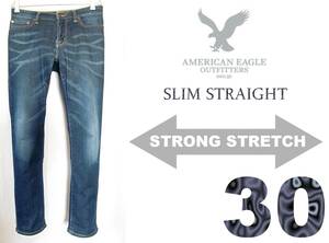 AMERICAN EAGLE【超ストレッチ】W30(実81cm～) 【管13-2】送料￥１８５