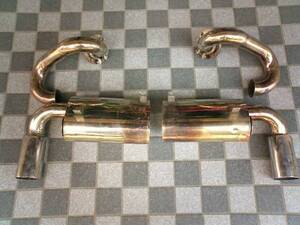 ■フェラーリ テスタロッサ ケーニッヒ 710hp リアマフラー 左右 中古 Koenig testarossa exhaust mufller Stainless steel■