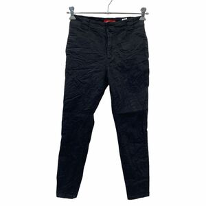 Dickies ワーク・ペインターパンツ W28 ディッキーズ ブラック チェッカー レディース 古着卸 アメリカ仕入 2308-1420