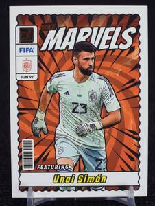 2023-24 Panini Donruss Soccer Net Marvels Unai Simon Spain サッカー カード