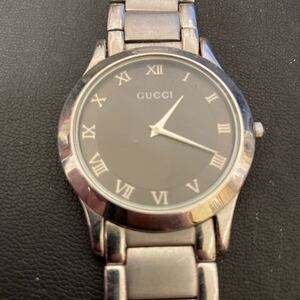 ※18464 GUCCI 2211M ステンレス 不動 テスター〇 