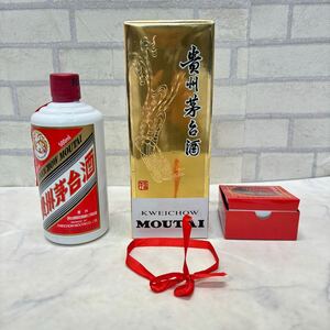 未開栓 貴州茅台酒 天女ラベル 2018 陶器ボトル 白酒 中国酒 マオタイ酒 KWEICHOW MOUTAI 500ml 53% 箱付き