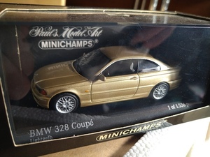 PMA 1/43 BMW 328 クーペ 1999 (L.イエロー)