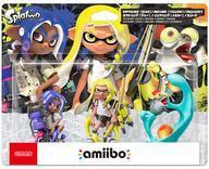 新品WiiUハード amiibo トリプルセット[インクリング【イエロー】/オクトリング【ブルー】/コジャケ](スプラトゥーンシリーズ)