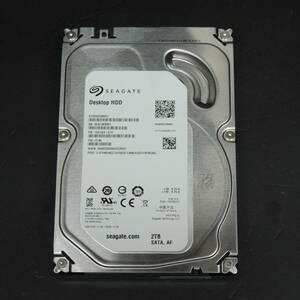 【検品済み】Seagate 2TB HDD ST2000DM001 (使用8281時間) 管理:セ-81