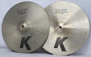 ★K Zildjian Custom DARK 14インチ ハイハット ジルジャン