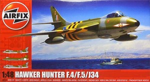 ●蔵出し！ エアフィックス 9189 1/48 ホーカーハンター　F.4/F.5/J34 新金型