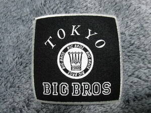 《新品・未使用》東京 原宿 BIG BROS　ビッグブロス　ワッペン　クラウン　王冠　山部光彦　ロック　ロカビリー　①