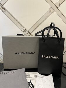 ■【美品】バレンシアガ Balenciaga ミニ SHOPPING バッグ で カーフスキン ミニバッグ