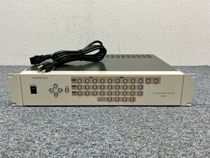 ⑤ IMAGENICS イメージニクス マルチシグナルマトリックススイッチャー MS-803 簡易動作確認 ① G09