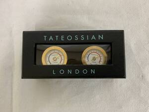 未使用　TATEOSSIAN　LONDON　タテオシアン　カフリンクス　カフス　アクセサリー　小物　ゴールド　ケース付き②