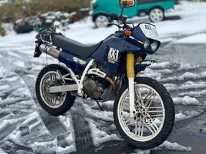 ●エンジン実働! HONDA AX-1 MD21 1988年モデル モトクロス ツアラー 部品取り ベース 発送不可 現状販売 ジャンク 札幌発　再