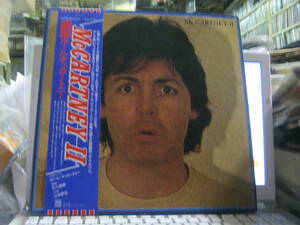 PAUL McCARTNEY ポールマッカートニー / Ⅱ+タッグオブウォー+パイプオブピース+ヤァ!ブロードストリート 帯付LP×4枚 BEATLES ビートルズ