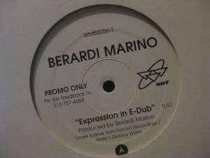 MARINO BERARDI / EXPRESSION IN E-DUB◆T802NO◆12インチ